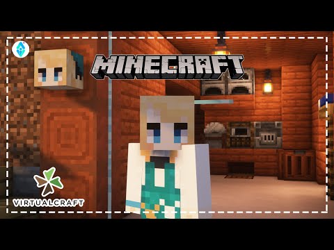 【Minecraft】Millie's #VirtualCraft Comfy House Tour  (´꒳`)♡【AOI ID】