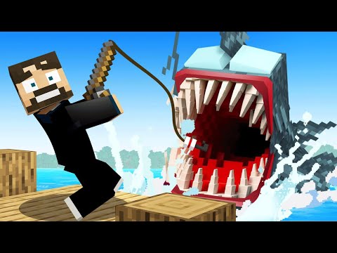 Catching a 7,108,493 Pound Fish (Minecraft)