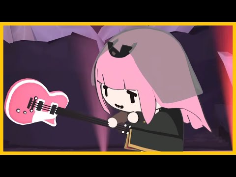 Smol Calli SMASHES Guitar | Hololive EN