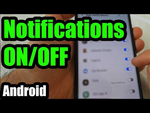 How to Stop an app from sending notifications (Android)