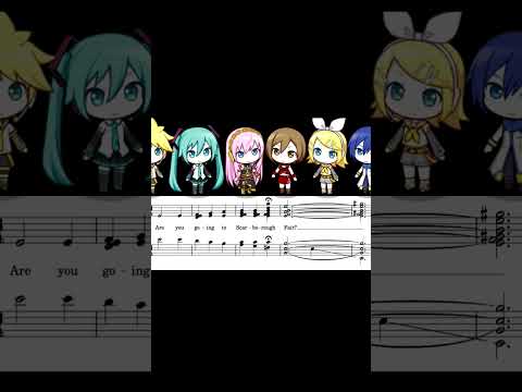 Are you going to Scarborough Fair with the Cryptonloids? #vocaloid #harmony