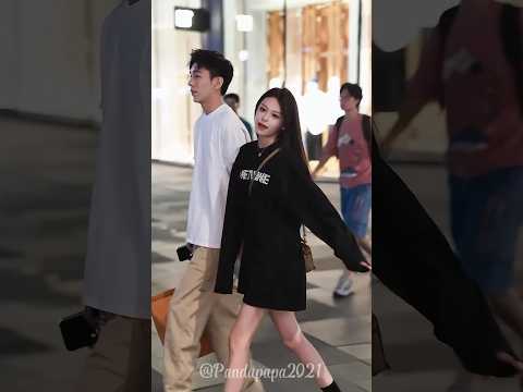 Chinese Street Fashion Couple Ootd Girls Fashion Style #shorts #douyin