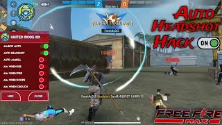 Free Fire MAX Auto Headshot Hack Gameplay CS Rank | Free Fire Mod Menu Hack 🚫