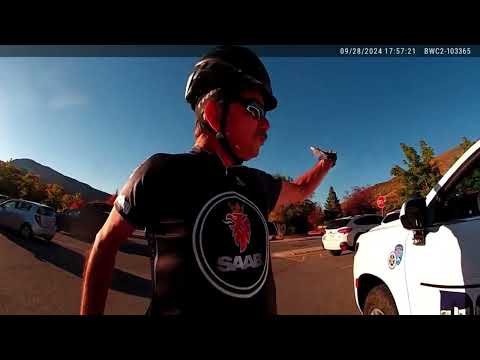 Annoying Millionaire Cyclist Has Panic Attack When Cop Rightfully Tickets Him