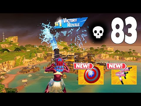 83 Elimination Solo Vs Squads "Zero Build" Gameplay Wins (Fortnite chapter 5 Season 4 )