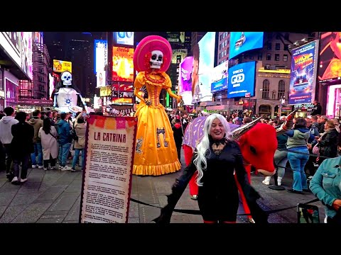 Día de Muertos Installations (Times Square & Grand Central Terminal) NYC LIVE