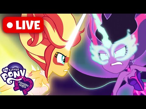 🔴 Equestria Girls Live: MOVIE NIGHT MARATHON🎥 | Full Movies Children's Cartoon