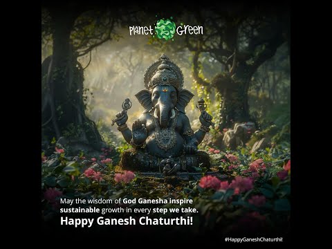 Customer Review: Eco-Friendly Ganesh Idol Unboxing for Ganesh Chaturthi" #planetgreen #datescounty