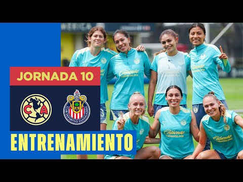 ¡Cada vez más cerca de #ElClásicoDeMéxico! | Increíble entrenamiento dándolo todo | ¡VAMOS JUNTAS!