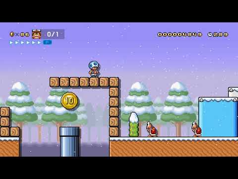 [16BIT] Snow Theme (Super Mario Bros. 3) - Super Mario Maker 2