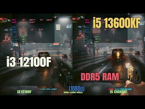 i3 12100f vs i5 13600kf (DDR5 RAM)