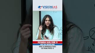 Toppers on Ethics| Topper tip by Ms. Priyansha Garg, AIR 31, UPSC CSE 2022 | Tip #316