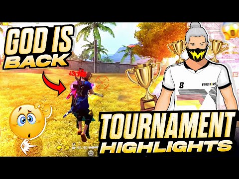 KILLER FF TOURNAMENT HIGHLIGHTS || BACK WITH GOD LEVEL GAMEPLAY 🔥