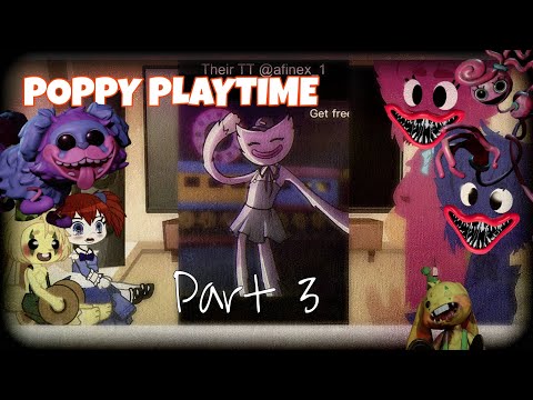 Poppy Playtime Characters reacts to their Compilation Videos/memes P.3 || Gacha  || Mokyutsei