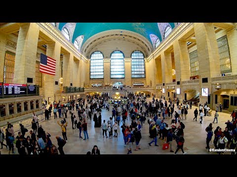 NYC Grand Central Station Time Lapse | 4K GoPro 7 Hero