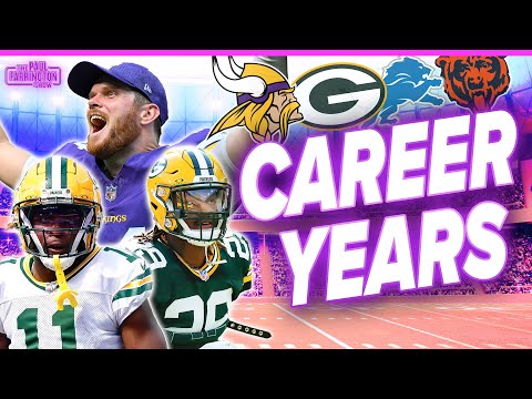 NFC North CAREER YEARS: Jayden Reed is Packers ALPHA, Darnold Vikings HERO, Bears BREAKOUT  defender