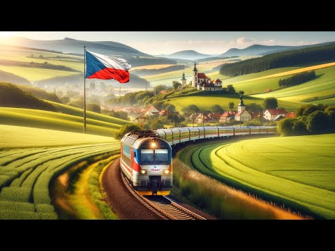 Scenic Train Journey: Frankfurt to Prague 🚆🌿 Explore Europe's Natural Beauty