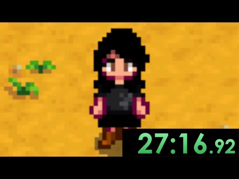 Stardew Valley speedruns are not as relaxing as you think…