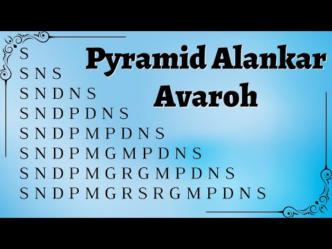 Pyramid Alankar Practice Avaroh | Riyaz For Beginners | Riyaz Daily