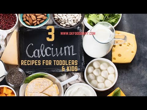 3 Calcium-Rich recipes for toddlers and kids | Bone strength recipes