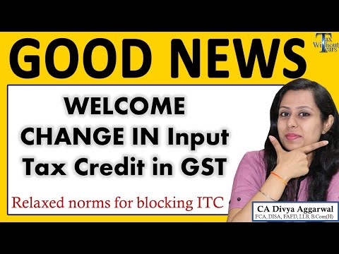 GST Updates| Big change in Blocking of GST ITC| Rule 86A of CGST Rules