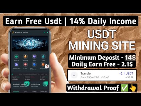 Hiw to earn usdt coin | Best usdt investment site 2024 | New usdt mining site 2024 | usdt earning