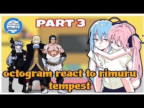 Octogram react to rimuru tempest | part 3 | |Gacha Reaction | | ship:🗿 |