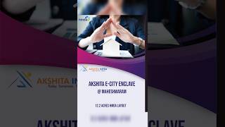 Akshita ECity Enclave||HMDA Open plots Venture|| Beside ECity Maheswaram.. #realestate #openplots