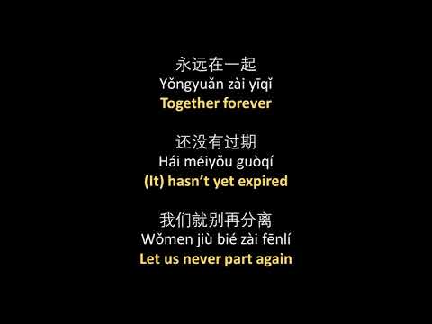 張紫豪 - 可不可以 // Zhang Zihao - Ke Bu Ke Yi, lyrics + pinyin + English translation