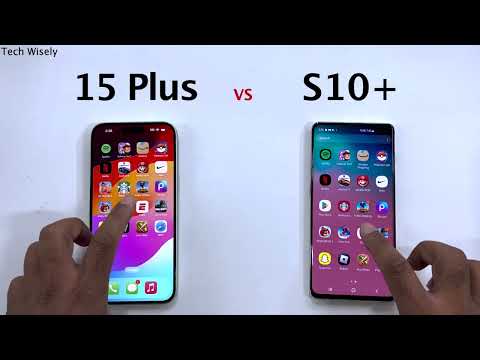 iPhone 15 Plus vs SAMSUNG S10 Plus - Speed Test