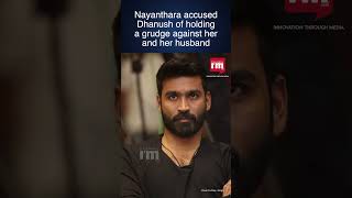 Nayanthara Slams Dhanush  Over Documentary Dispute