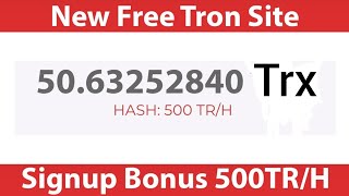 New TRX Income Site | FREE TRX | Trx Investment New Site | TRX Mining site | Mining Site