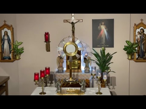 LIVE Eucharistic Adoration - Sisters of Divine Mercy