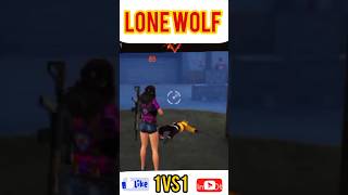 lone wolf 🐺#freefiregirlgamerlive #oldsongnenewvearsion #hiphop #freefire #cod #funny #musicgenre