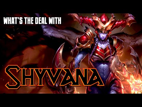 What's the deal with Shyvana? || character review (League of Legends)