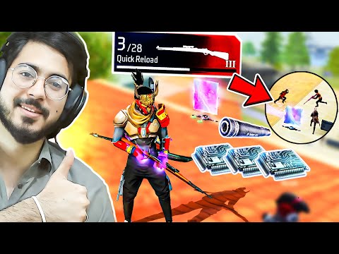 Finally Me Camper Ban Gaya 🤣 3 Chip Gun Camping Challenge | Free Fire