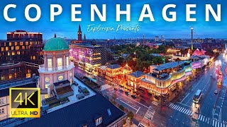 Copenhagen, Denmark 🇩🇰 in 4K ULTRA HD 60FPS Drone Video