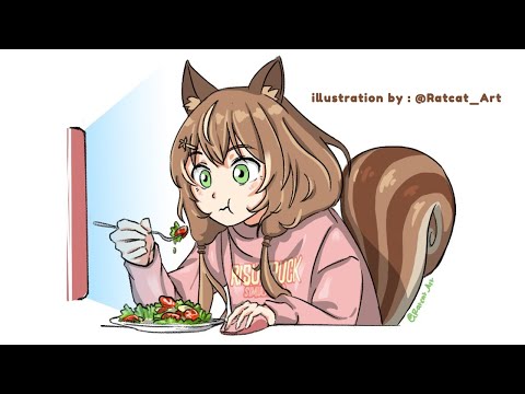 【MaBaR】Makan Bareng Risu : Makan Siang【Ayunda Risu】