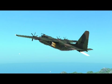 MC-130 edit #turbopropflightsimulator #edit #shorts