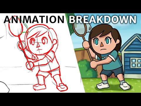 Animation Breakdown | A chill evening in Animal Crossing