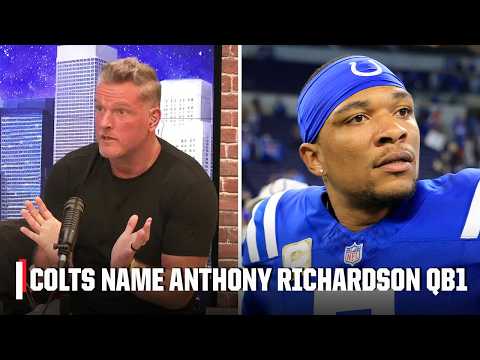 Pat McAfee reacts to Anthony Richardson back at QB1 👀 'RALLY & MOVE ON' | The Pat McAfee Show