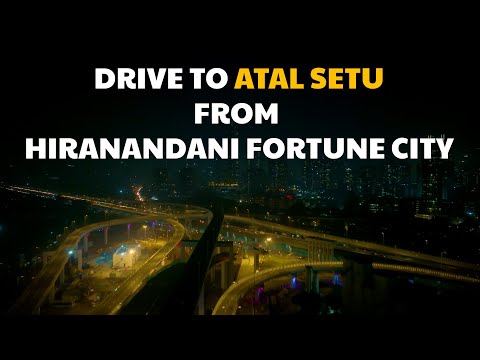 Panvel to Mumbai via Atal Setu / Mumbai Trans Harbour Sea Link, Amazing Experience & Night View