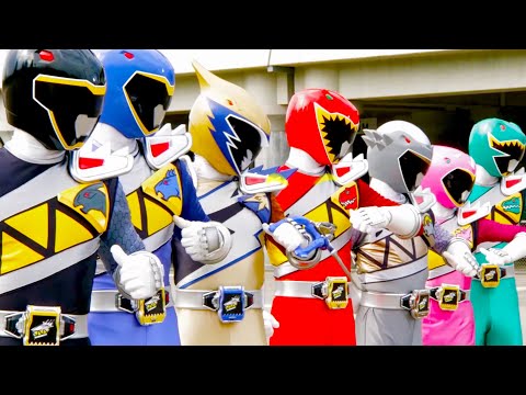 To Love and Fight! 🦖 Dino Super Charge Episode 11 and 12⚡ Power Rangers Kids ⚡ Action for Kids