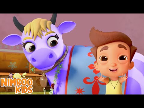 Gaiya Meri Pyari Gaiya, गैया मेरी गैया, Cow Song and Nursery Rhymes for Children