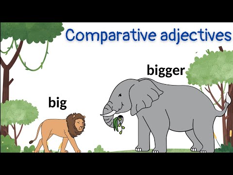 Comparative Adjectives | Grammar for kids