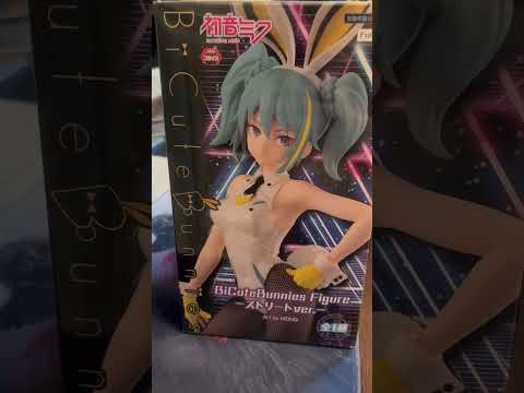 Hastune Miku rabbit figure#trend#animefigures#figures#trending#anime#video#toys#trendingshorts