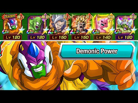 NEW DEMONIC POWER CATEGORY TEAM SHOWCASE! Dragon Ball Z Dokkan Battle