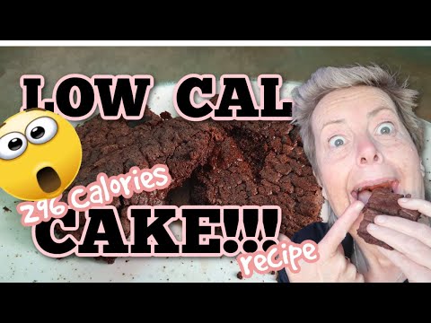 WHAT! A WHOLE CAKE FOR 296 CALORIES! | COUNTING CALORIES #Bakeacake #caloriecounting