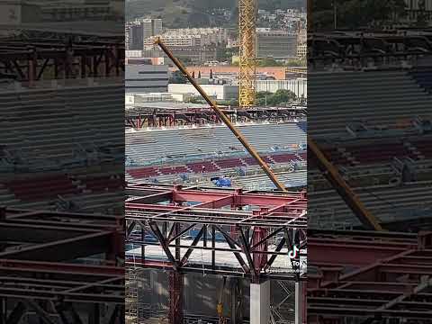 Nuevos asientos en el #campnou #barça #barcelona #fcb #fcbarcelona #futbol #soccer #messi #laliga