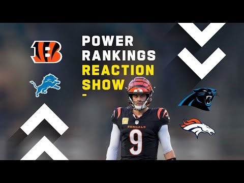 Week 10 Power Rankings Reaction Show